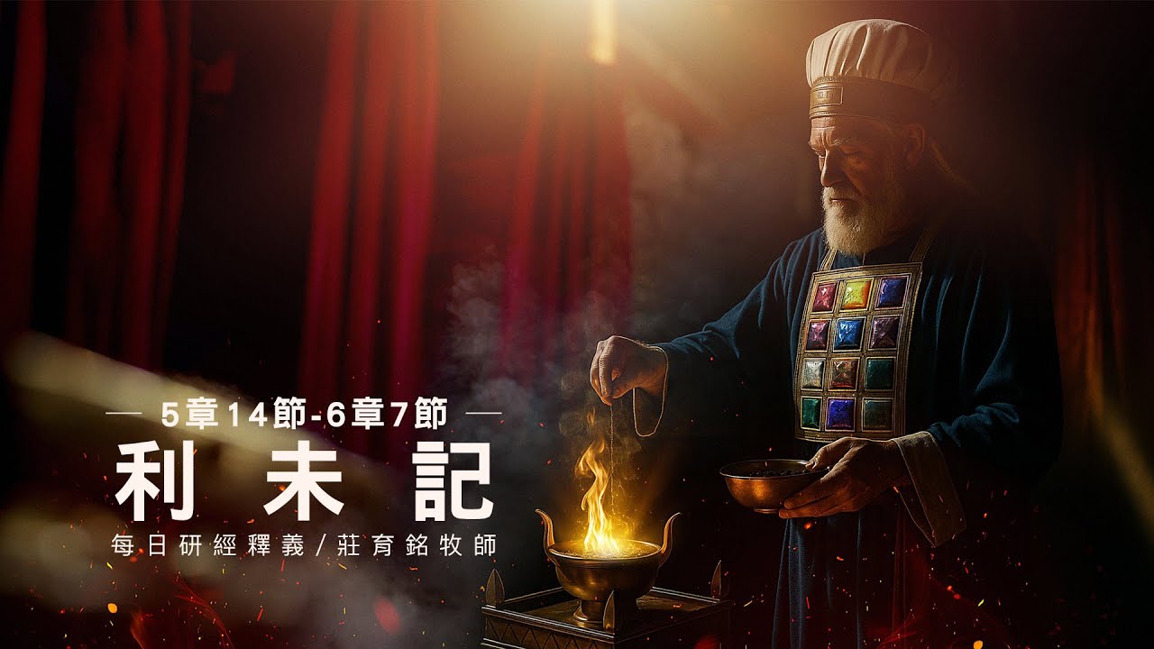 251008 利未記 5章 14~6章7節 補償虧欠時獻贖愆祭 (附小組討論題庫於留言區)