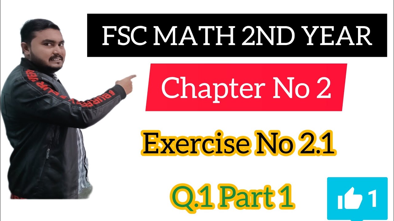 Fsc Math Part 2||Chapter 2-Exercise 2.1||Question 1 Part 1||2nd year Math|12th Class Math|Derivative