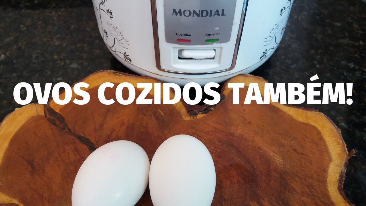 COMO COZINHAR OVOS NA PANELA ELÉTRICA DE ARROZ | MAIS UMA DICA MARAVILHOSA