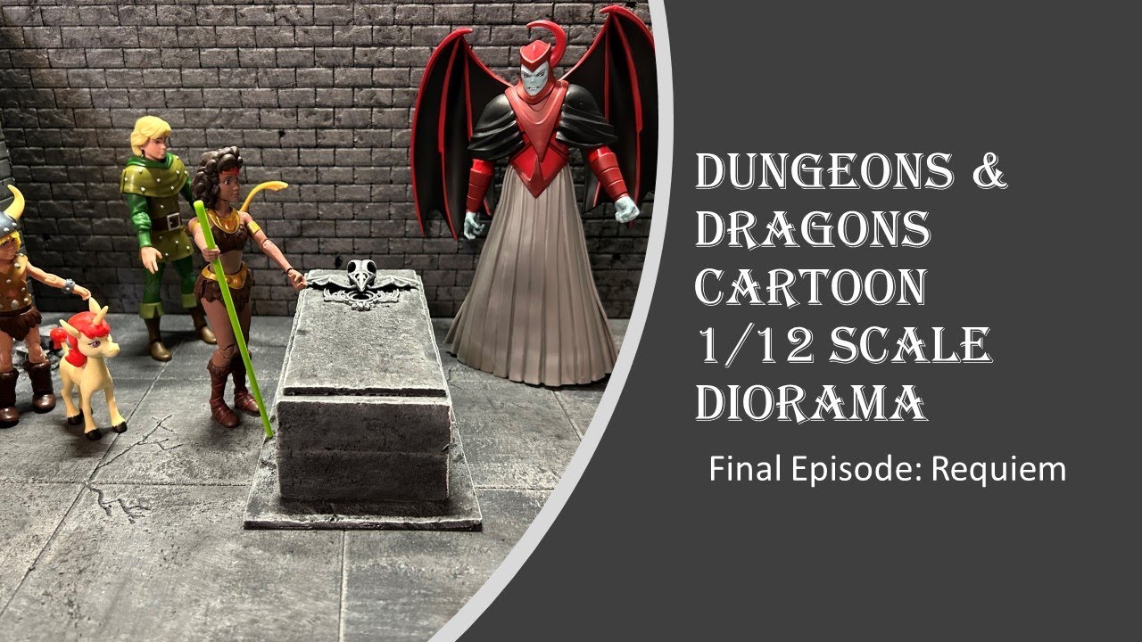 Dungeons & Dragons cartoon 1/12 scale Diorama Requiem, final episode