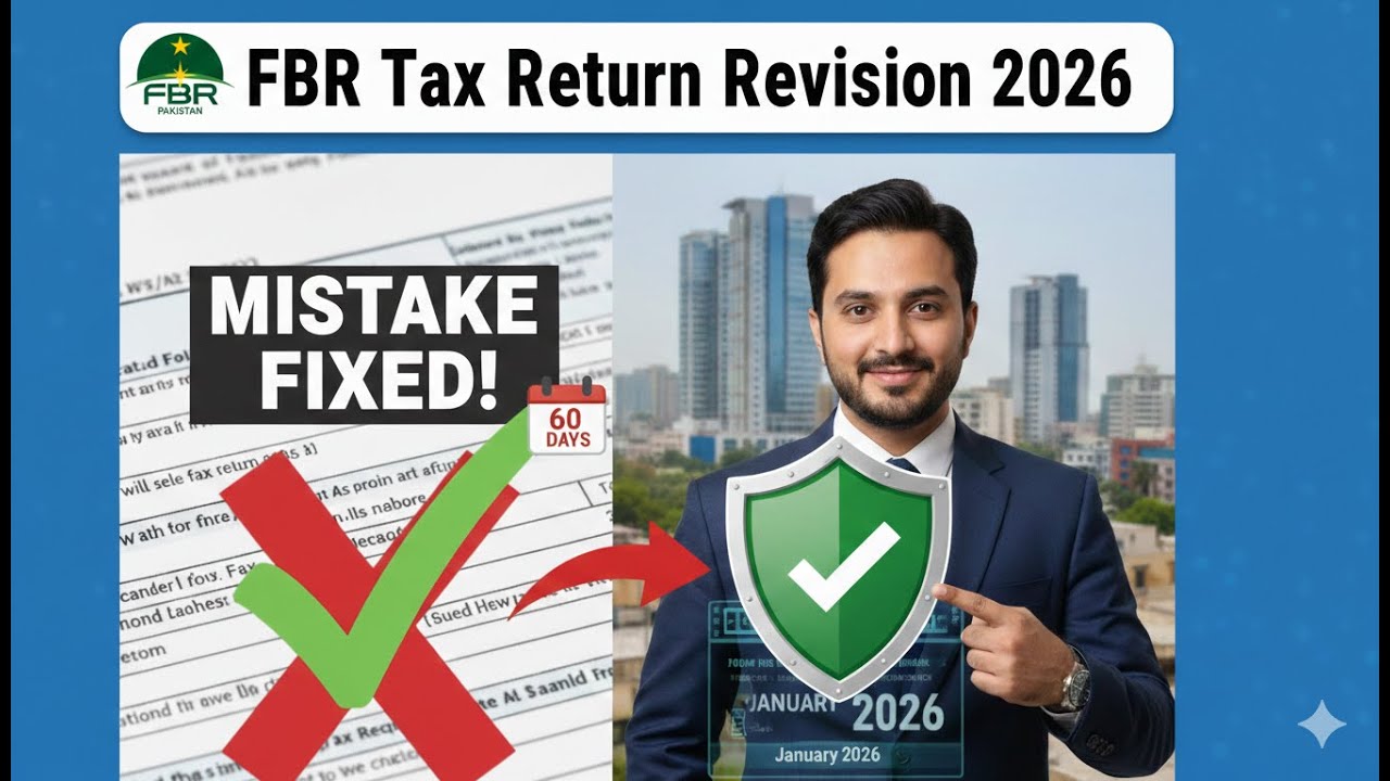 FBR Tax Return Revision 2026: How to Fix Mistakes Without Penalties