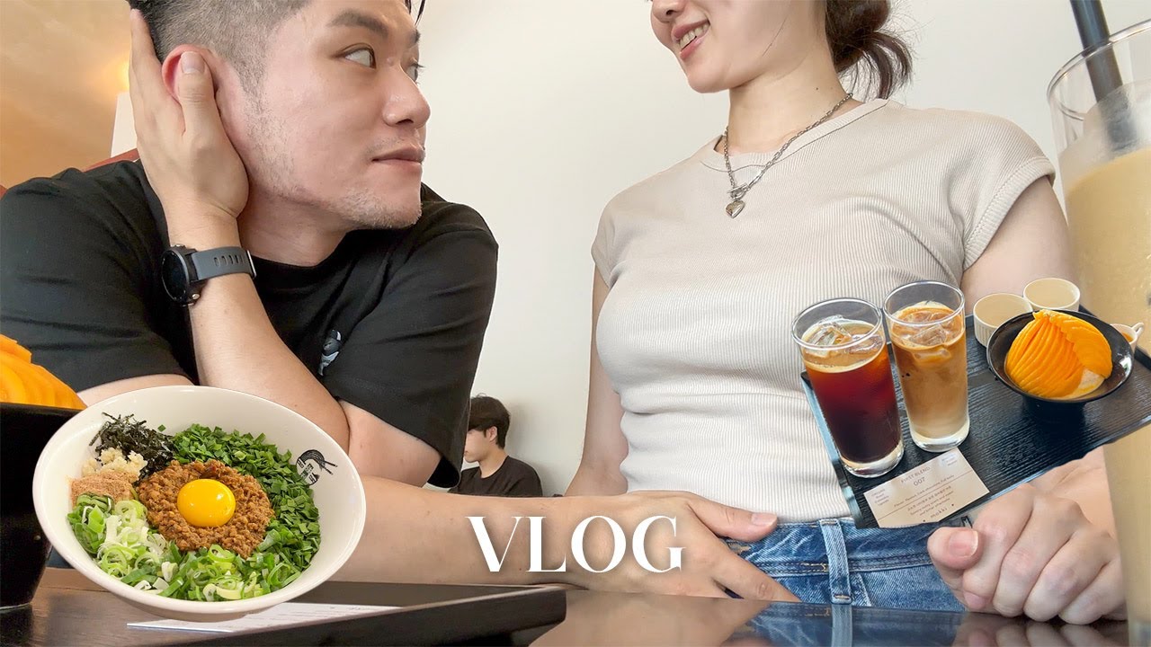 つわり明けの妊娠中期13〜17w🥭妊娠後初のサムギョプサル、まぜそばとつけ麺、マンゴーピンス🍧