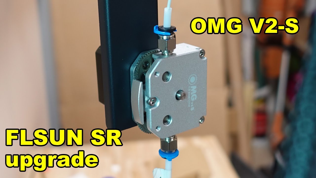 Installing OMG V2-S extruder to FLSUN Super Racer 3D printer