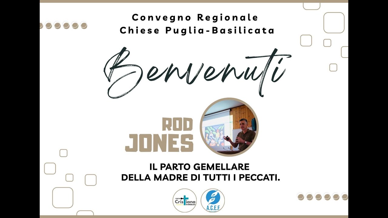 Convegno Regionale II parte. Rod Jones - Corale Evangelica Manfredonia