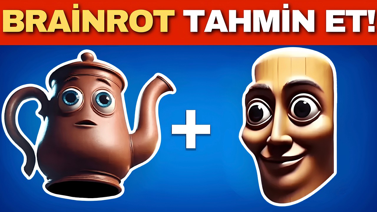 Emojilerden İTALYAN BRAİNROT Tahmin Et! 🧠|Tung Tung Sahur, Lirili Larila, Tralalelo Tralala