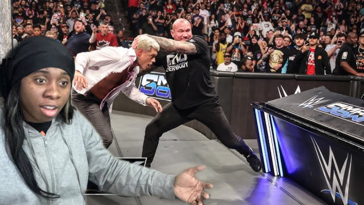 WHAT THE HELL!!! Randy Orton Snaps On Cody Rhodes Smackdown Segment REACTION 