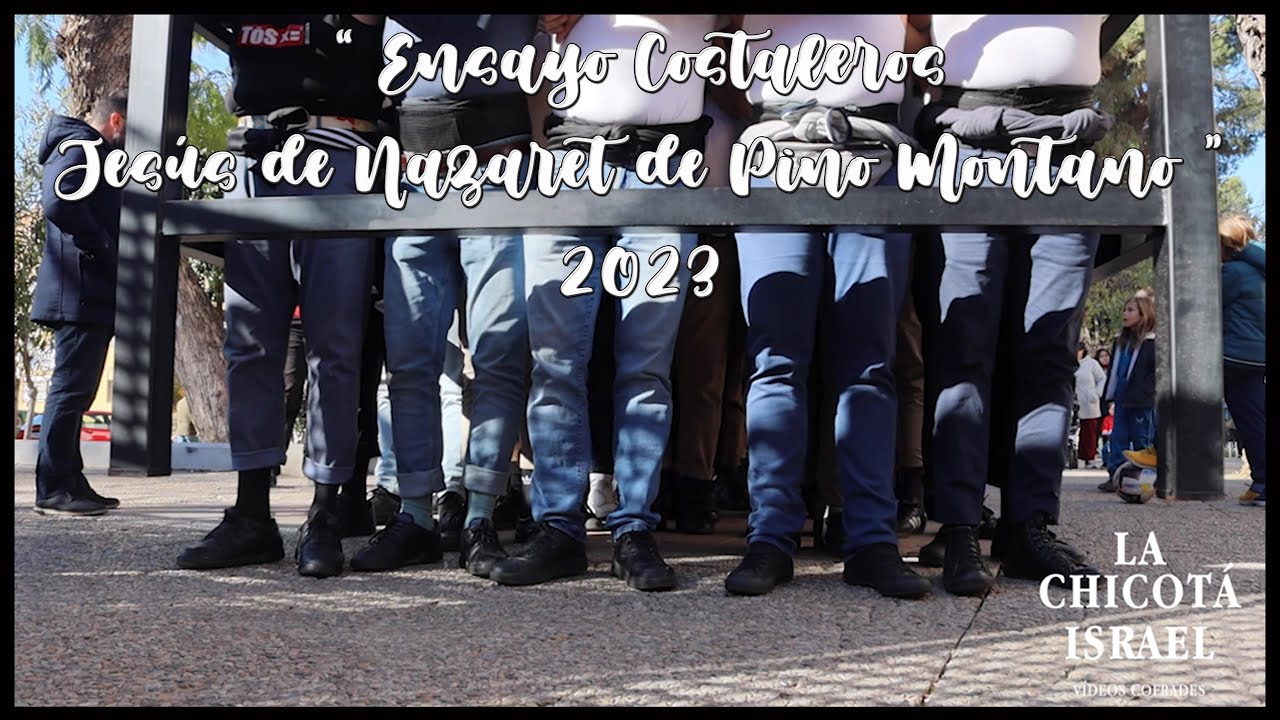 Primer ensayo Costaleros misterio Jesús de Nazaret 2023 | Hermandad Pino Montano