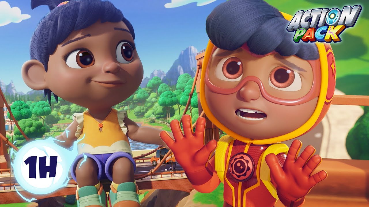 Baby Swings On The Bridge ⚡🦸&zwj;♂Action Pack | Kids Cartoons | Videos for Kids | Animation Compilation