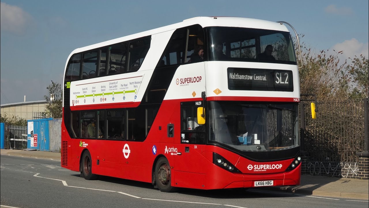 FRV | Arriva London HA44 | Route SL2 to North Woolwich
