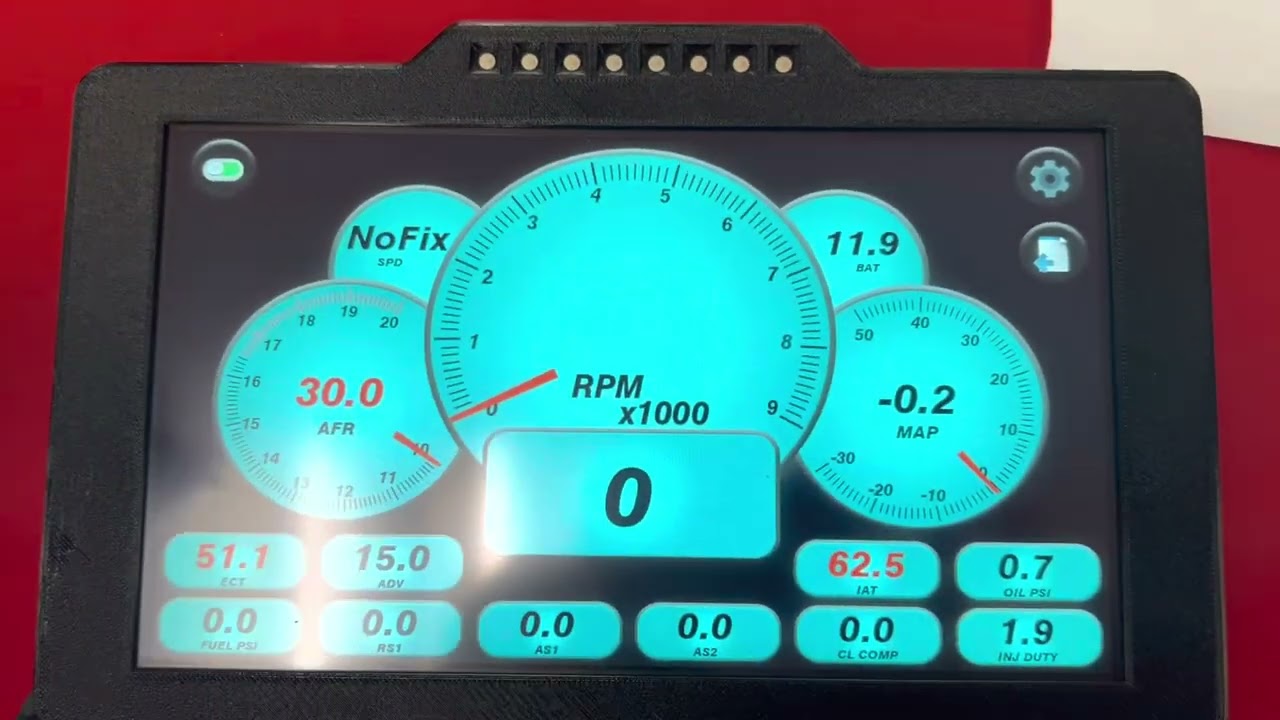 Unboxing Tinker electronics 10” dash for Holley terminator x