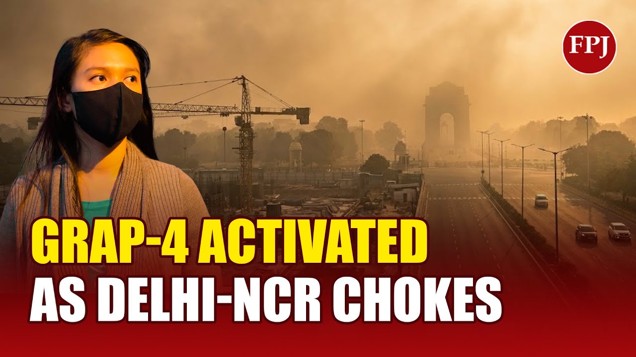 GRAP-4 Imposed Within Hours as AQI Turns &lsquo;Severe Plus&rsquo; | Delhi-NCR Air Emergency
