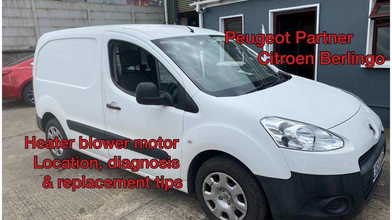 Не работает электродвигатель вентилятора отопителя Citroen Berlingo / Peugeot Partner.