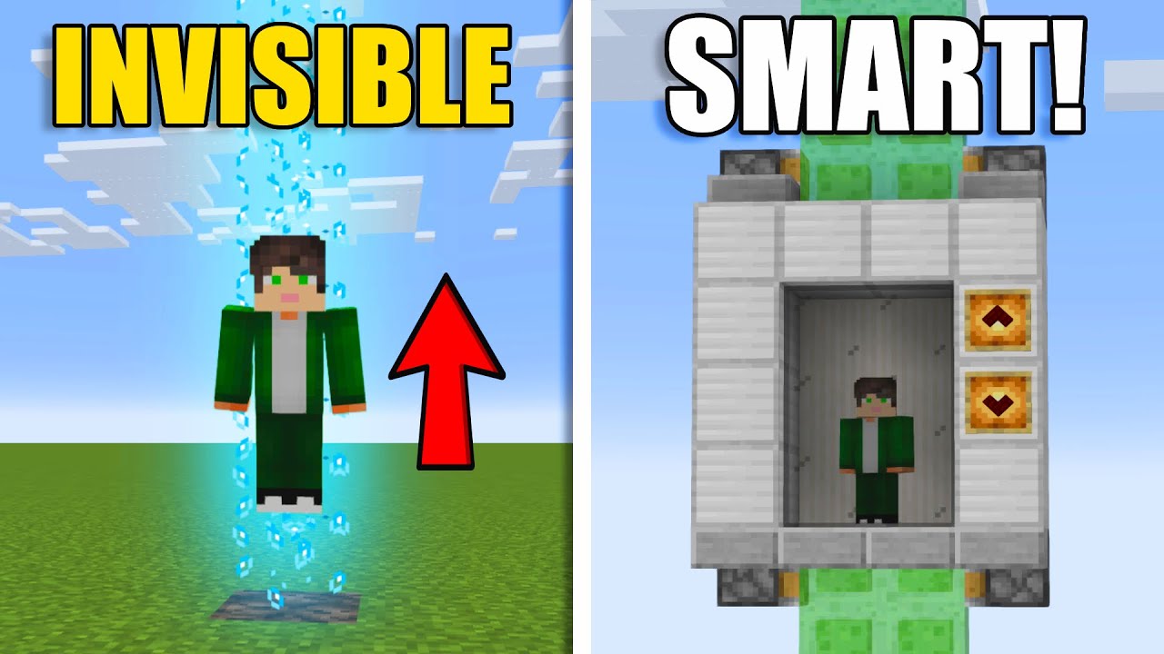 10 BEST Ways to Make an Elevator! [Minecraft] 2024