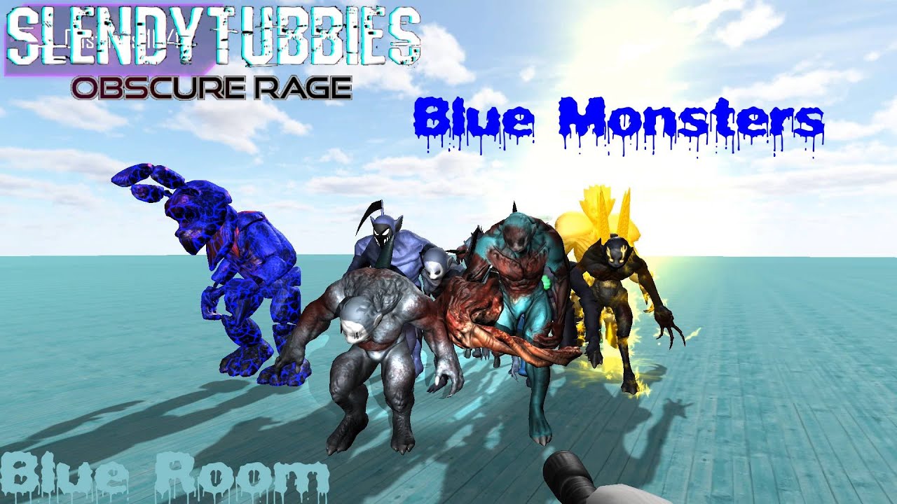 Azul Atrocity! | Slendytubbies: Obscure Rage: Blue Room (Demo 1.0.2)