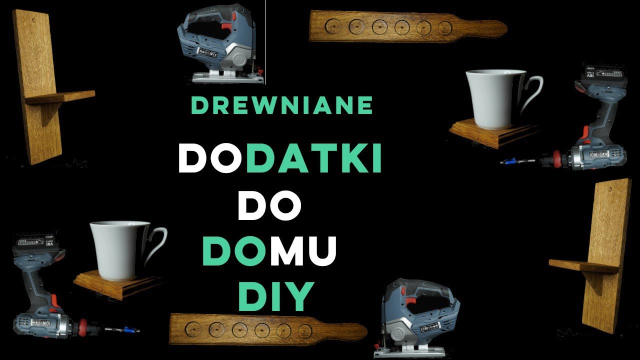 Proste dekoracyjne projekty DIY na prezent lub do domu.