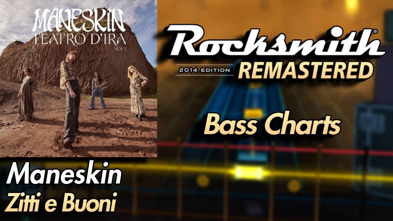 Maneskin - Zitti e Buoni | Rocksmith® 2014 Edition | Bass Chart