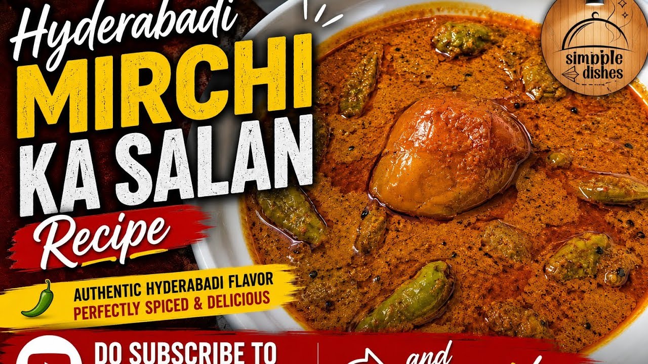 HYDERABADI MIRCHI KA SALAN(BIRYANI KA SALAN)#mirchikasalan #biryani#curry #hyderabadibiryani #food 