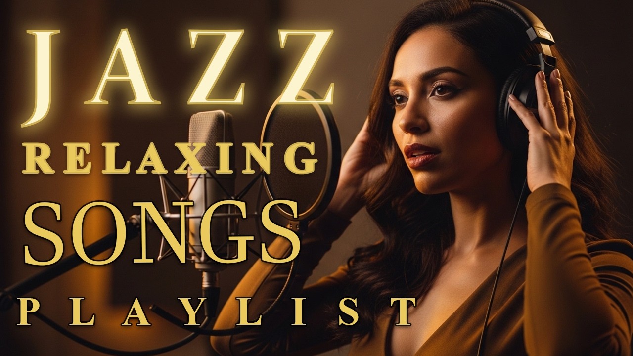 Romantic Smooth Jazz Lounge | Vokal Wanita untuk Relax & Healing