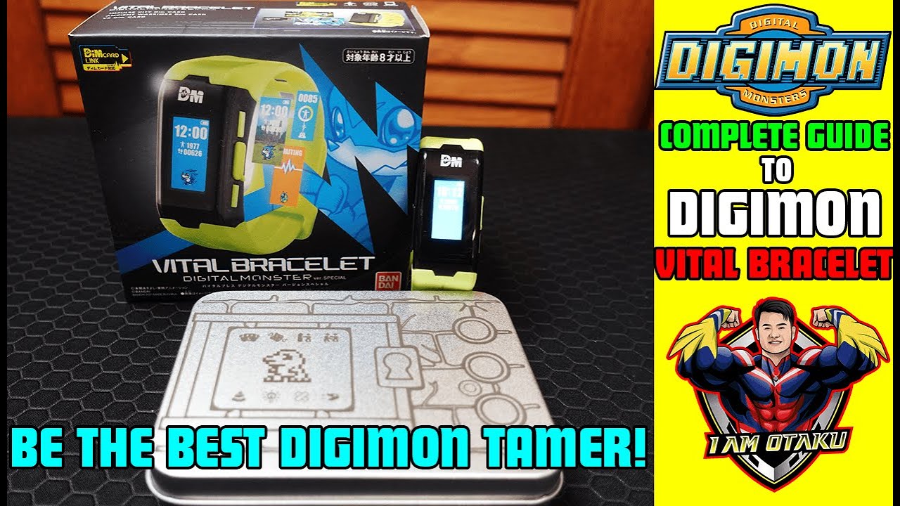 Complete Guide to DIGIMON VITAL BRACELET (HOW TO GUIDE) [バイタルブレス]