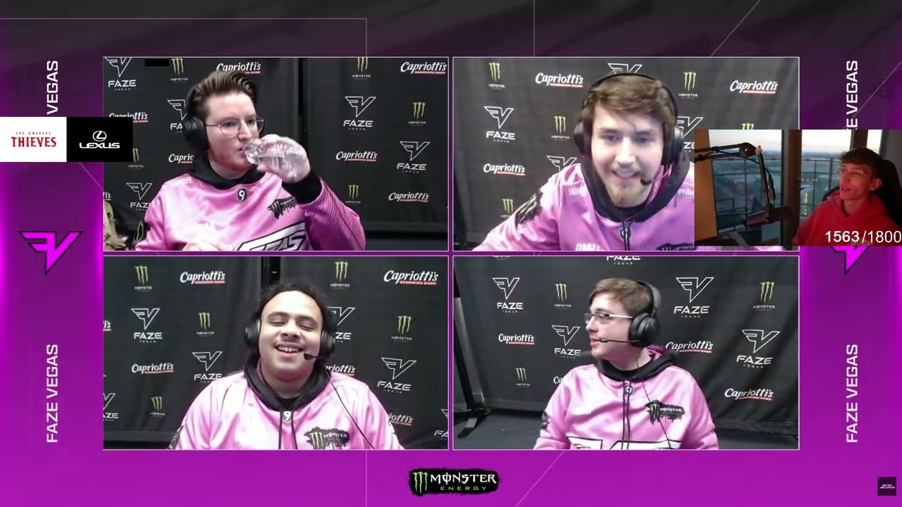 HyDra, Scrap & Nium Can't Believe G2 Nesloing FaZe! 👀 (VIBEY CALL)