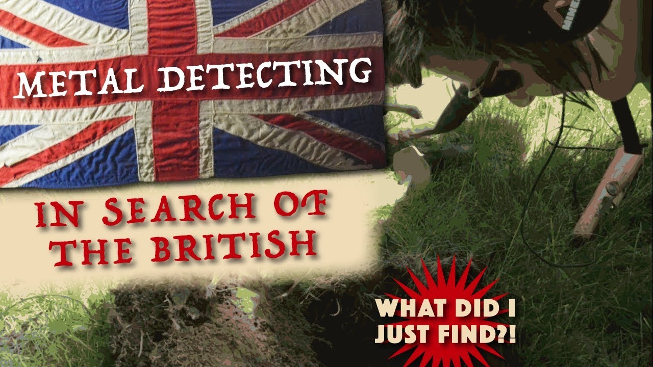 Metal Detecting In Search of the British  |  Digging My Favorite Military Relic!