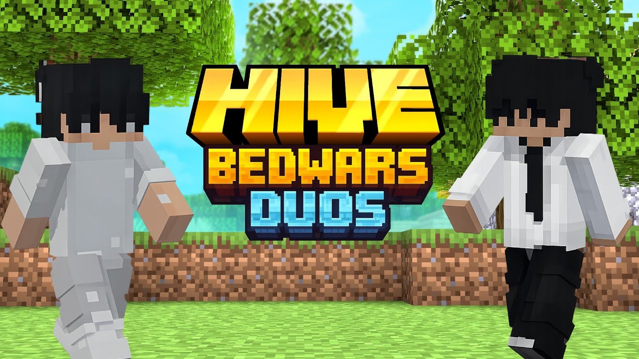 Hive Bedwars Duos With My Bro NXUUYT9 Mobile 📲 60FPS