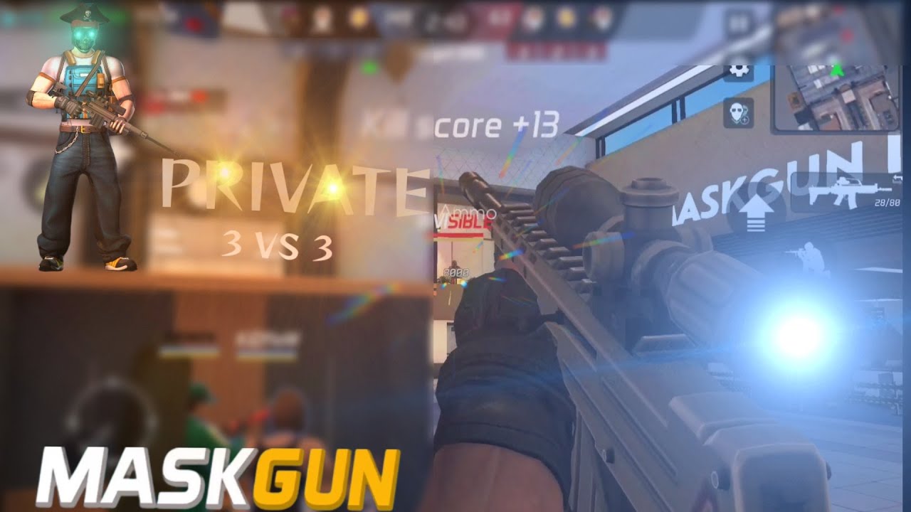 MASKGUN FRIENDLY PRIVATE 3 VS 3 🔥 MANY KILL☠️ || MASKGUN MULTIPLAYER FPS 2022 🇮🇩🎮