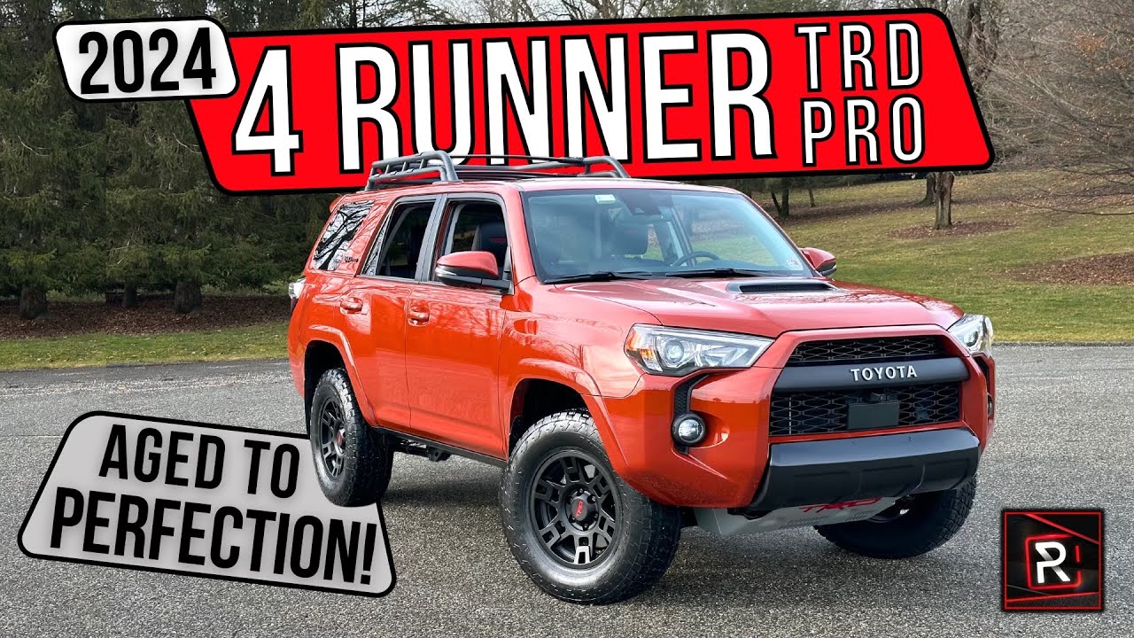 The 2024 Toyota 4Runner TRD Pro Is An Admirable Heritage Rich Midsize Off-Road SUV
