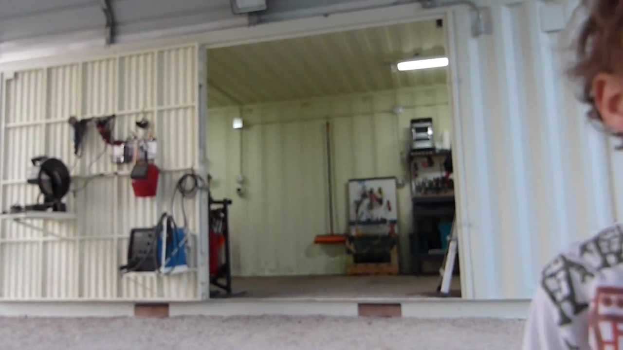 shipping containers home work shop part 2