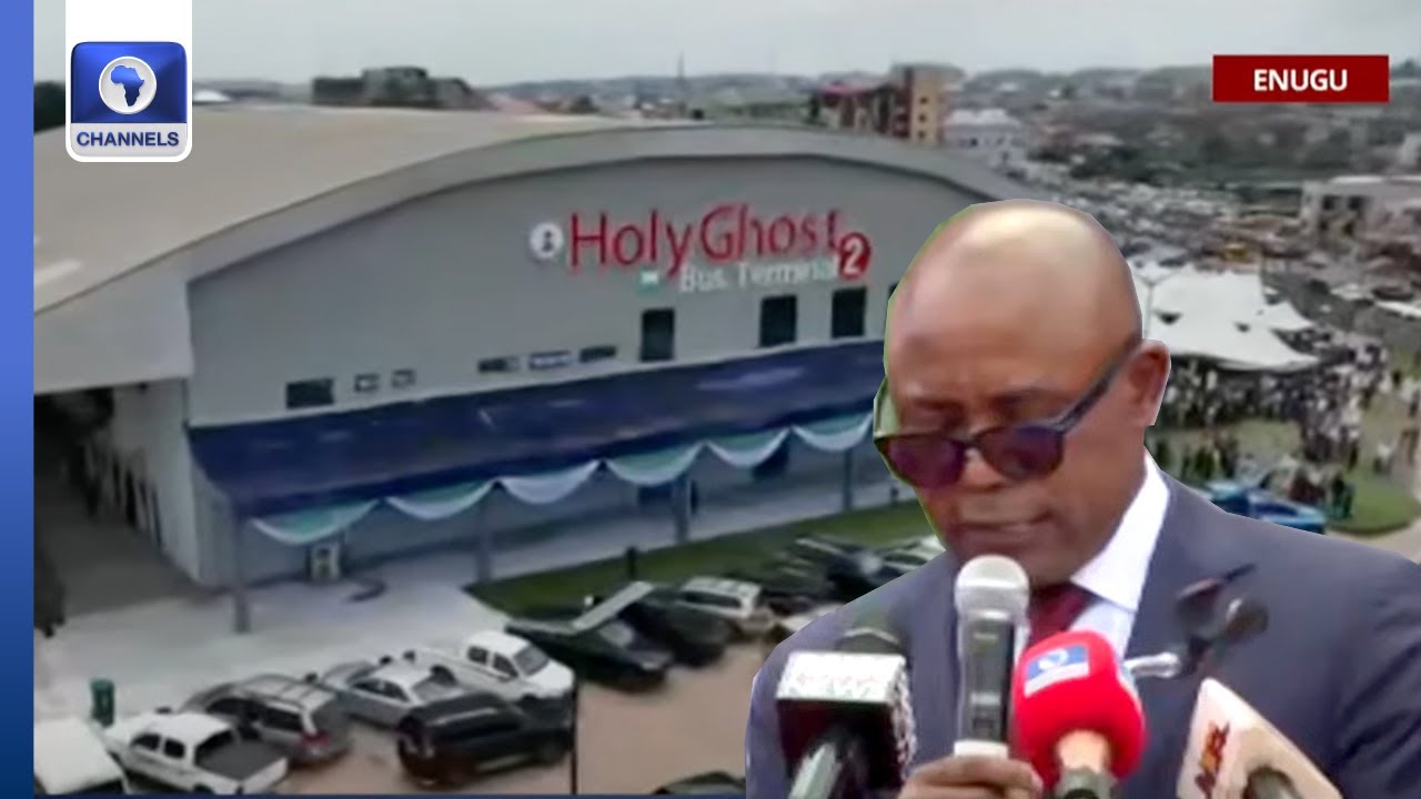 Enugu State Governor Mbah Commissions Bus Terminals And CNG Buses | Live