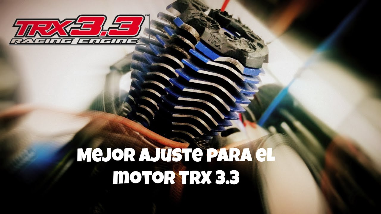 Mejor ajuste para el motor TRX 3.3 para Traxxas Nitro 4-Tec,Nitro Slash,T-Maxx,Jato,Revo