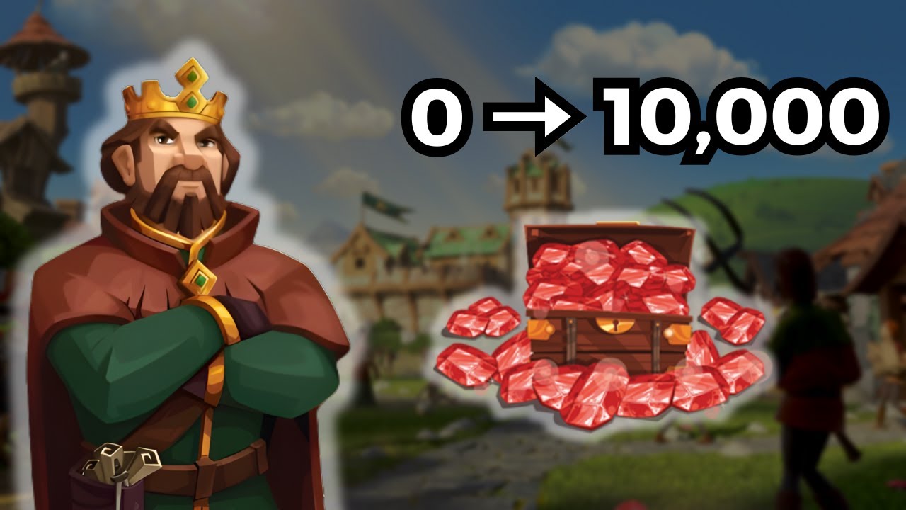 0-10,000 Rubies Challenge in Goodgame Empire