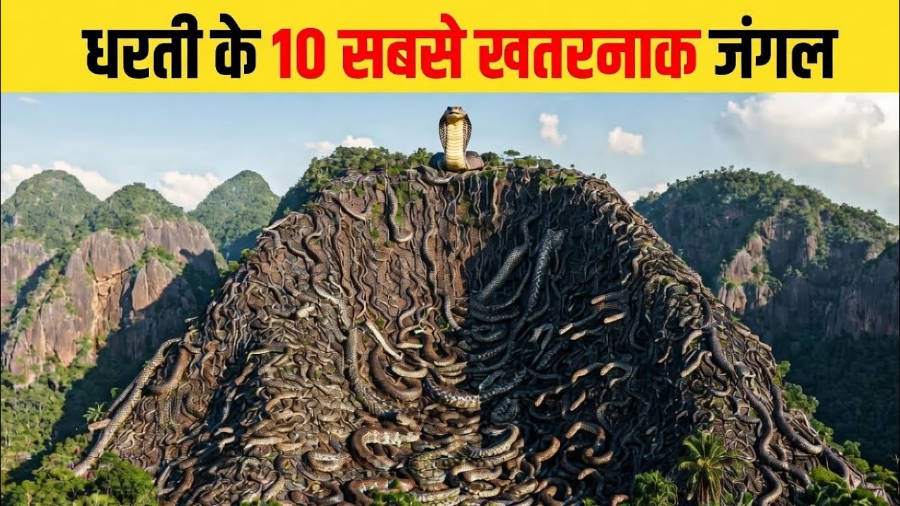 Top 10 Mysterious Jungle's in the World || Duniya ke 10 Rahasyamay Jungle Explained 