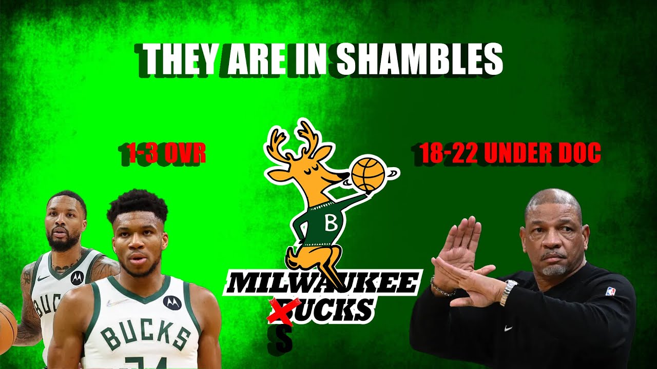 Should the Milwaukee Bucks be in PANIC mode?