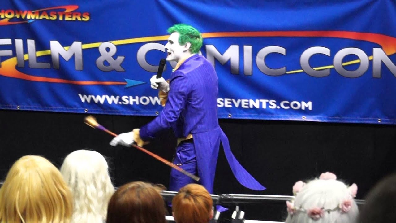 Jimcredible performance at Film & Comic Con Sheffield.