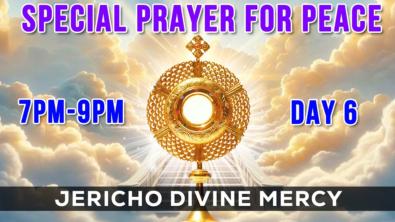 SPECIAL PRAYER FOR PEACE | JERICHO DIVINE MERCY | 7pm-9pm |DAY 6 | Br Prakash Dsouza | 6th Mar 2026