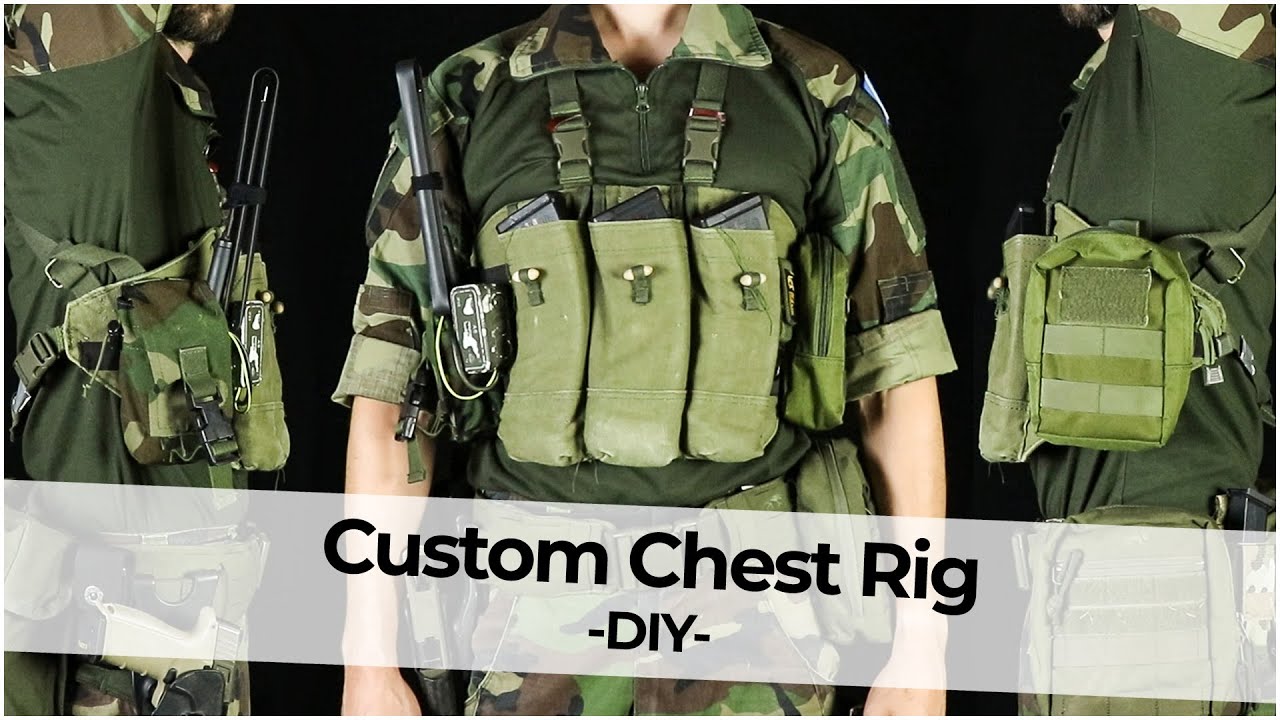 Custom Type 56 Chest Rig - Old meets New - Chicom - DIY