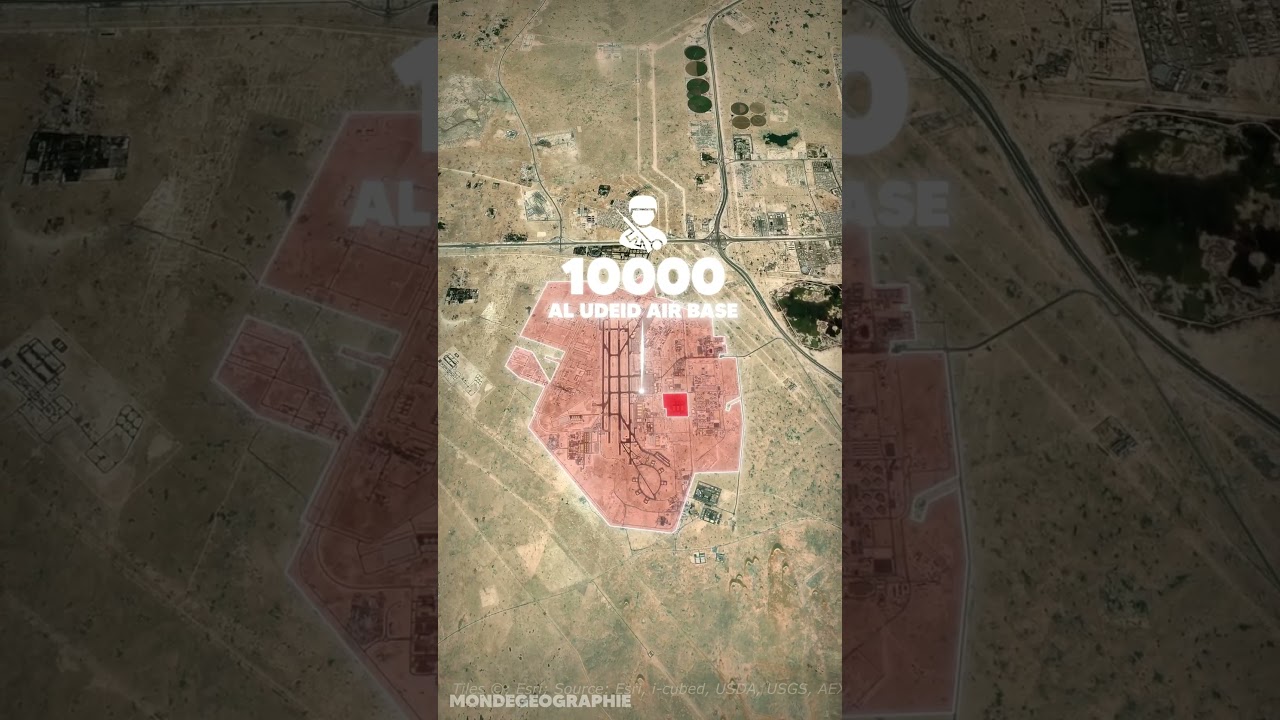 What are the US military bases in the Middle East? #geography