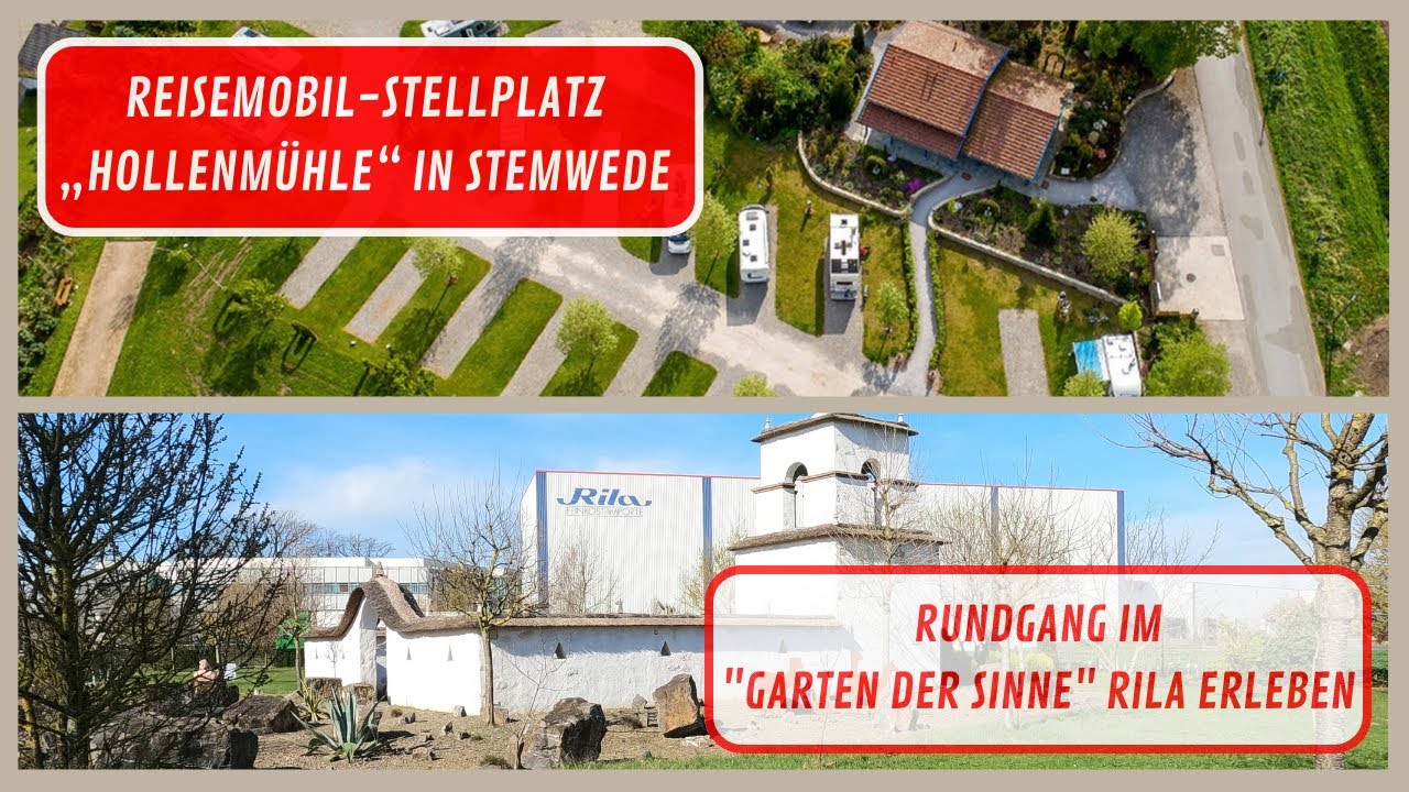 🏕 Reisemobil-Stellplatz „Hollenmühle“ in Stemwede & Rundgang im 