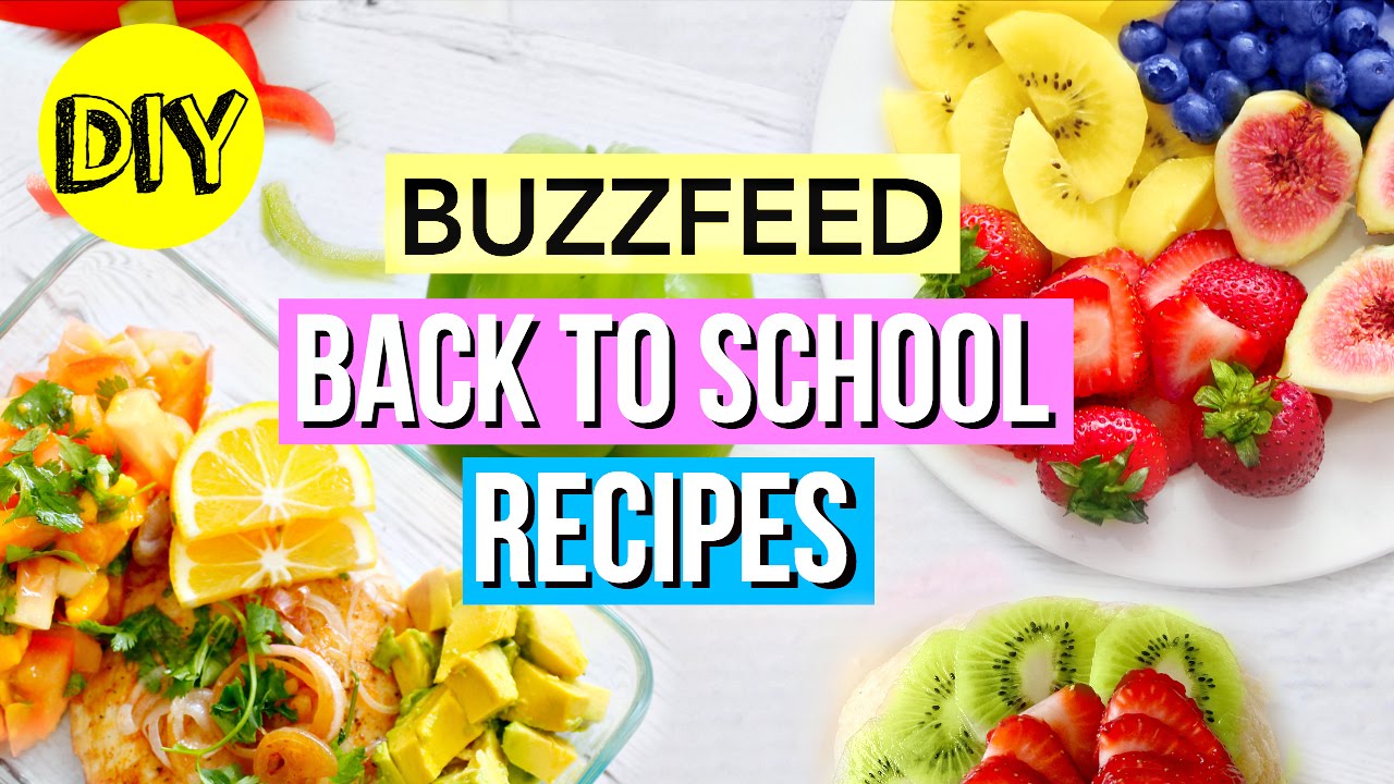 Testing BuzzFeed Recipes EP 6: Back to School Breakfast & Lunch Ideas!