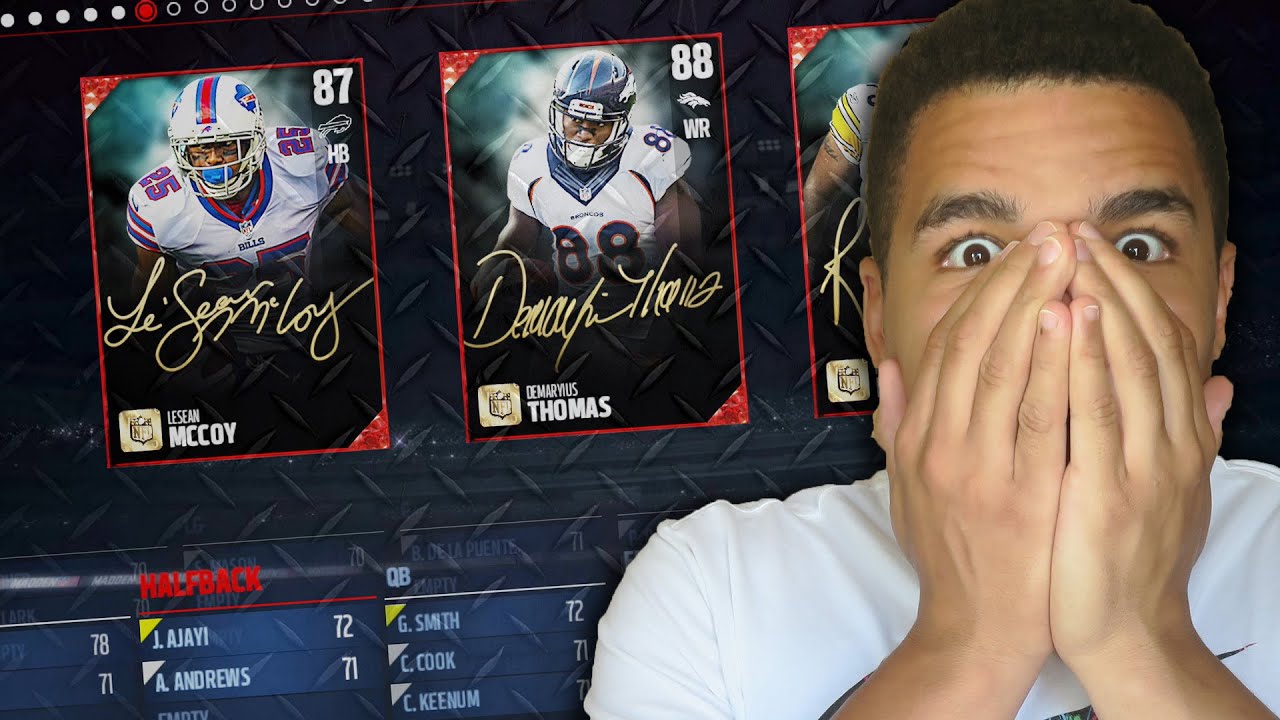 THE BEST DRAFT CHAMPIONS DAY - MADDEN 17