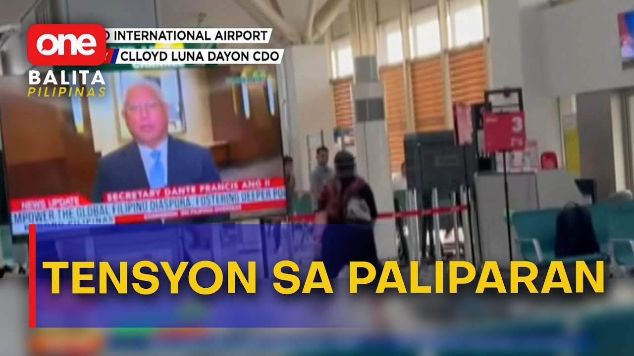 Lalaking may kutsilyo at nagwala sa Iloilo airport, binaril ng airport police | One Balita Pilipinas