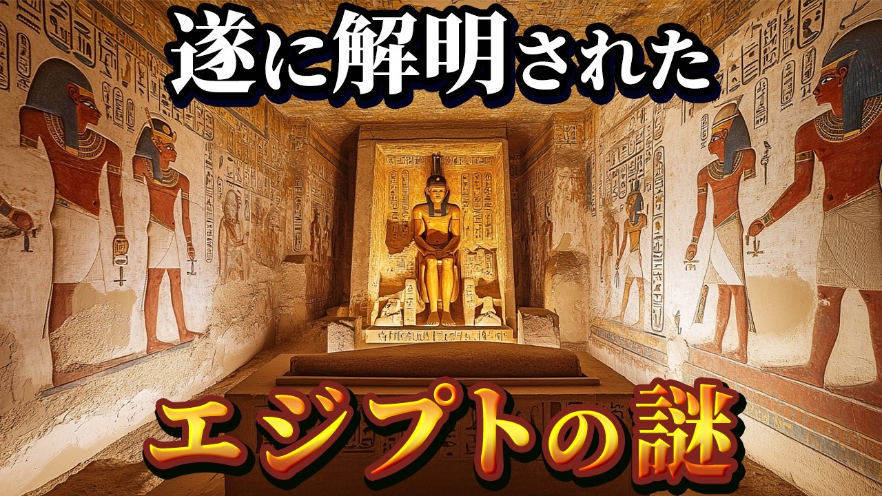 【ゆっくり解説】ここまでわかった！？解明されたエジプトの謎5選