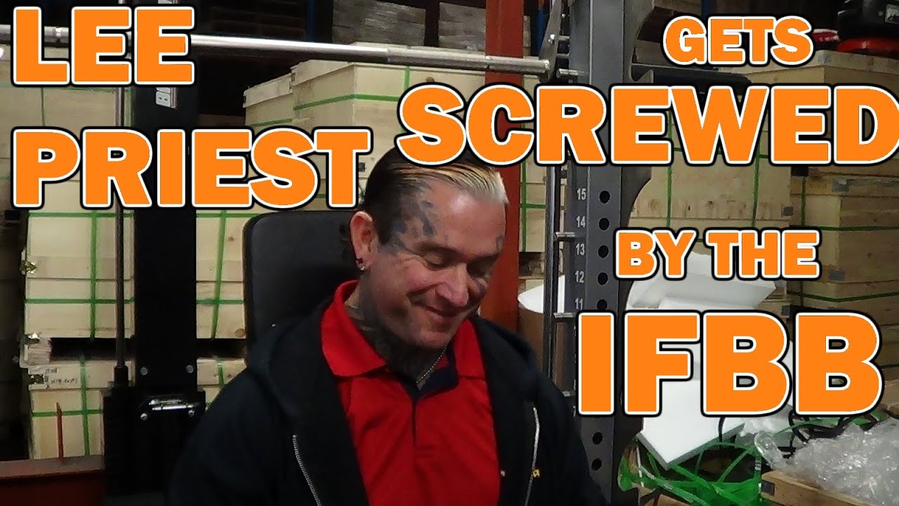 Lee Priest Gets SCREWED by the IFBB - Must See!