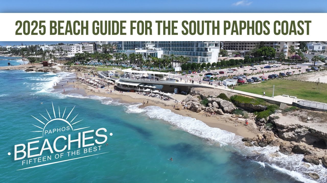 Paphos South Coast Beaches Guide - 15 Of The Best