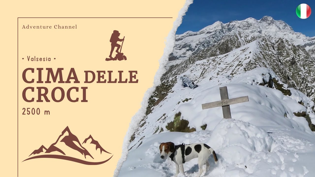 Cima delle Croci (2500 m) ► Oliver scopre la neve! • Valsesia •