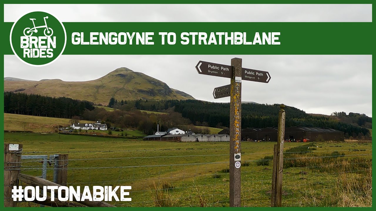 Scotland Bicycle Ride - Glengoyne to Strathblane