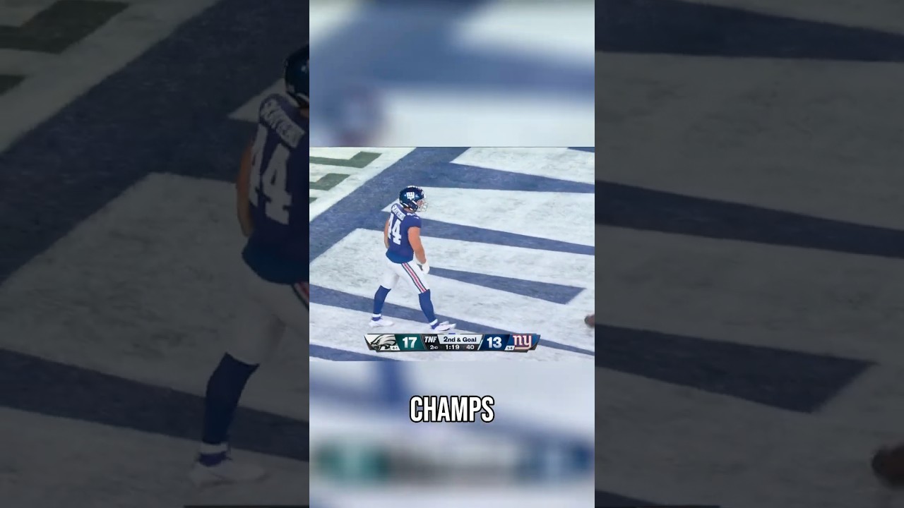 Cam Skattebo INSANE 3 Touchdown Game, Giants DESTROY Eagles 34-17