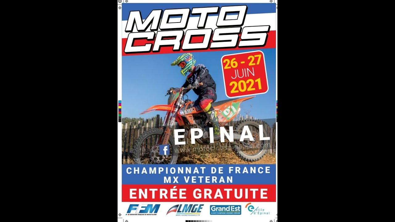 Course Epinal Trophée 450cc 26/06/2021 GOPRO