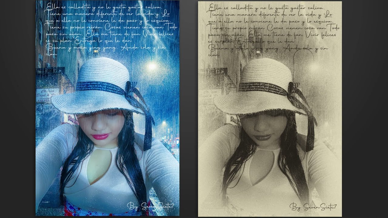 Speed Art  con canción Hecha Pa' Mi